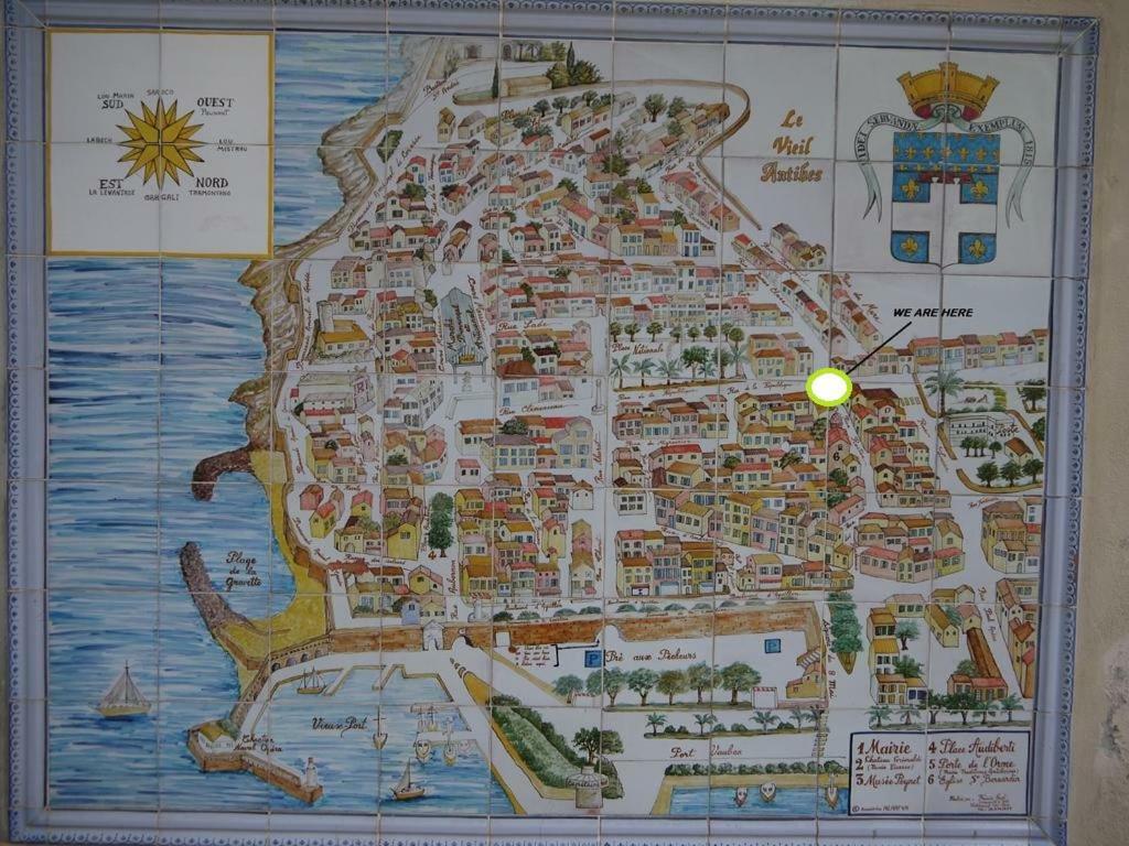 Vieille Ville 1 - Luca'S Apartment, 1 Bedroom, Max 2 Adults And 2 Kids Antibes Bagian luar foto
